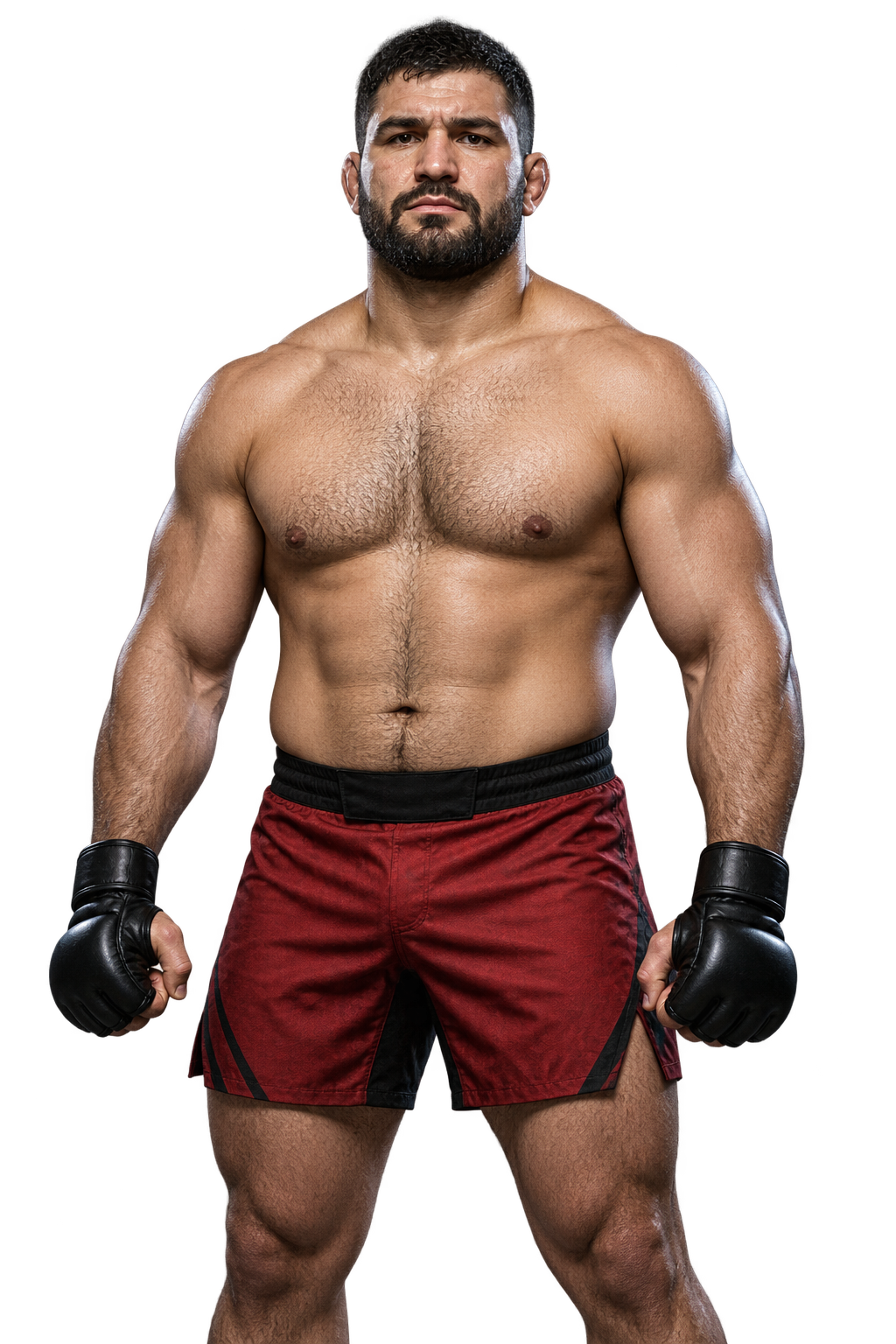 Red corner fighter